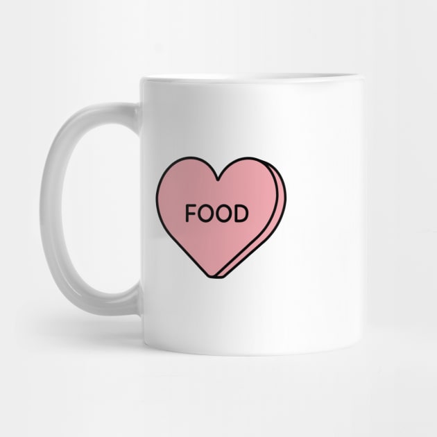 I love food - heart candy by Isabelledesign